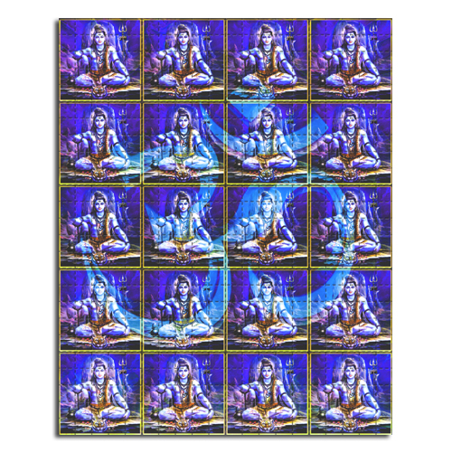 Shiva Blue OM